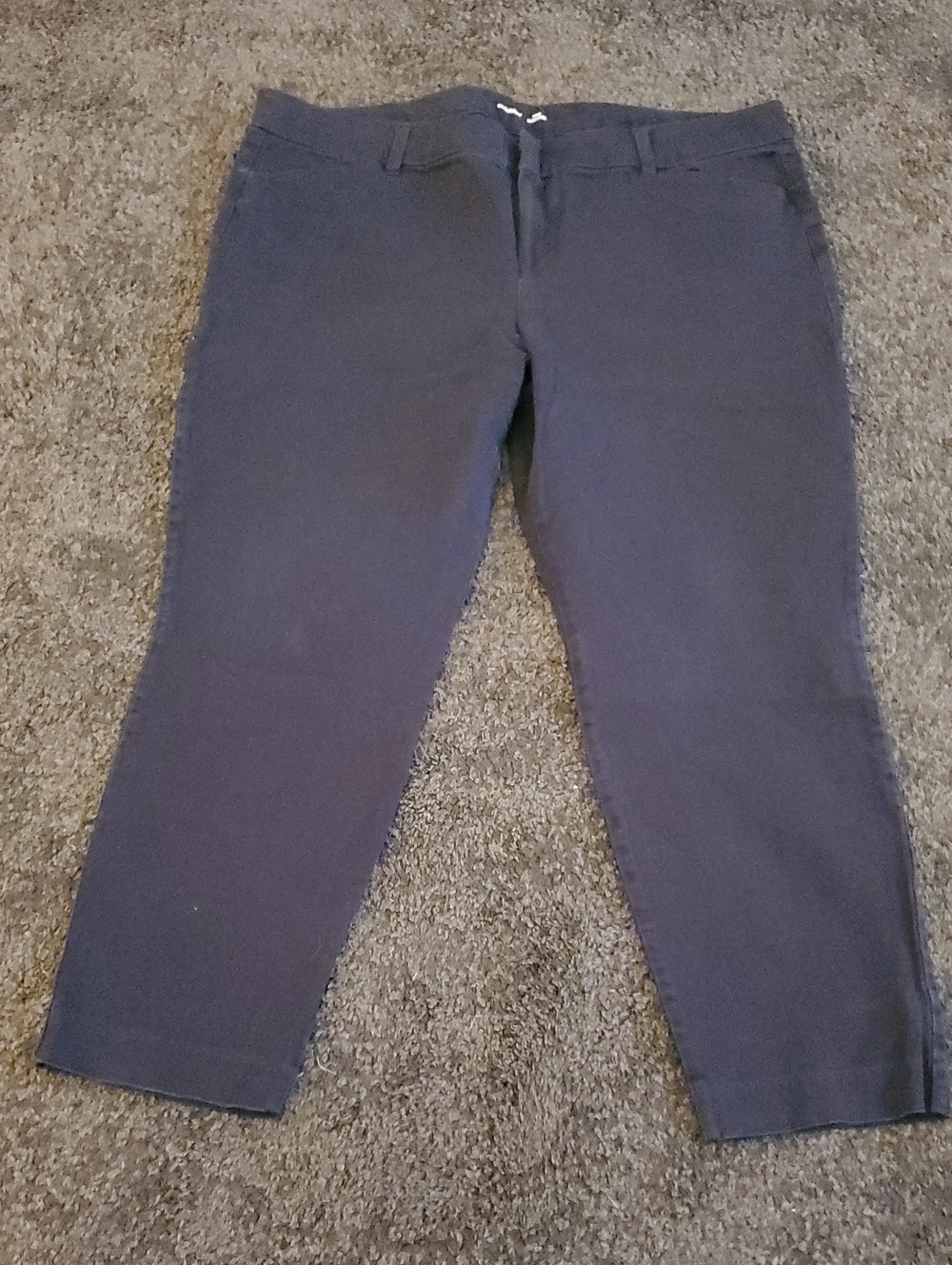 Old Navy Women's Navy Cropped Ankle Jeans - Slim Fit